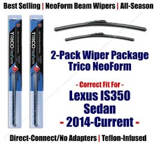2-Pack Super-Premium NeoForm Wipers fit 2016+ Lexus IS350 - 16240/180