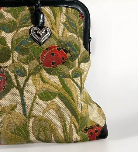Brighton Alyssa Tapestry Ladybug Weekender Overnight Bag Tote - Picture 7 of 24