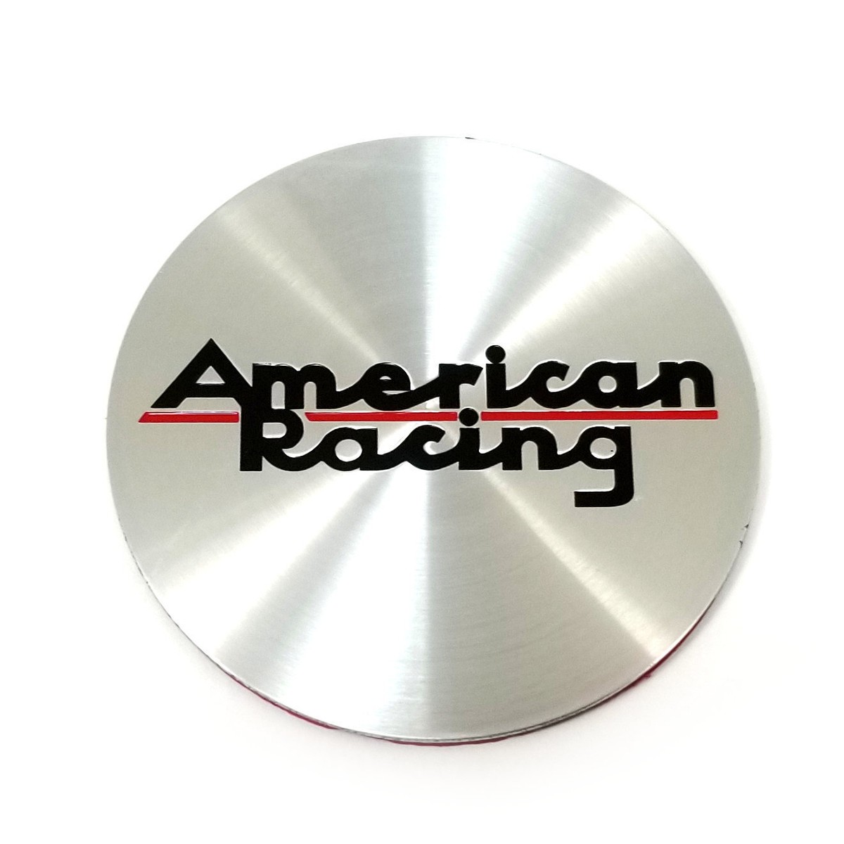 American Racing Brushed 64.1mm Wheel Center Hub Cap Logo/Sticker 
