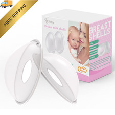 Breast Shells, Milk Saver, Nursing Cups, 2 Count Pack of 1 , White