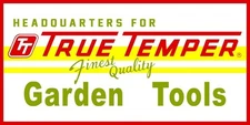True Temper Finest Quality Garden Tools NEW Advertising Sign: 12x24" USA STEEL