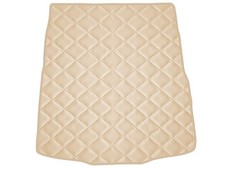 Kunstleder Kofferraummatte für VW Passat B8 limousine KP 2014-..., Beige x14 Ran