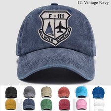 Customized Personalization Embroidered Hat Usaf F-111 Wild Bunch, Trucker Hat