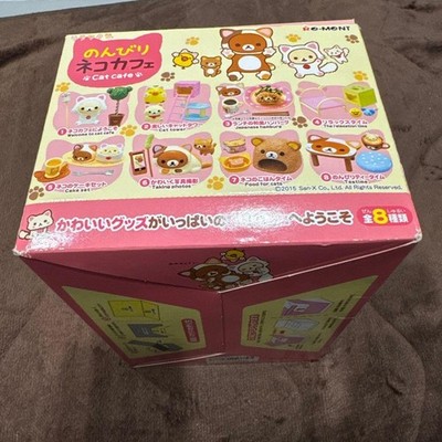 Re-Ment Rilakkuma Leisurely Cat Cafe alle 8 Typen komplett