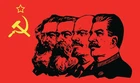 COMMUNIST 5x3 feet FLAG 150cm x 90cm USSR Lenin Karl Marx Stalin Engels
