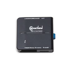 Connectland USB 3.0 6 Slot Multi Memory Card Reader CL-CRD20128 Black
