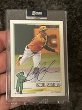 2025 Topps Heritage 1976 Redefined Real One Auto Paul Skenes #76RROA-PS 72/76