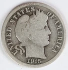 1915 S Barber Dime