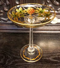 Antik Schale Fußschale Tafelaufsatz Josephinenhütte