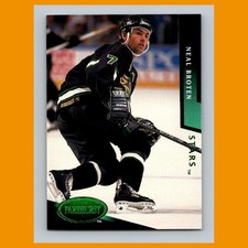 Neal Broten #54 1993-94 Parkhurst Emerald Ice Dallas Stars Hockey Card NHL