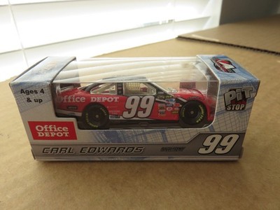 Rare Blue Box Carl Edwards 99 Office Depot Limited Stock Car Diecast 1/64 1:64