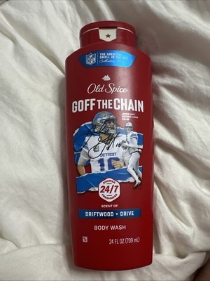 Old Spice Jared Goff the Chain Body Wash - Limited Edition - NFL - Detroit Lions