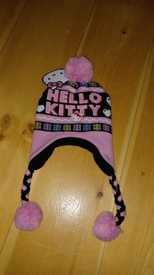 Hello Kitty Sanrio Winter Hat Beanie One Size Fits Most NWT