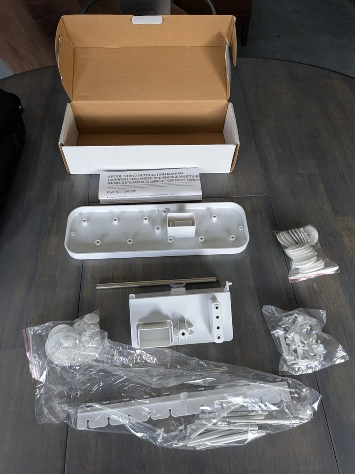 MÁQUINA DE COSER 10 SOPORTES DE HILO DE POZO AJUSTE GENÉRICO BROTHER AND BABYLOCK #SA539/TS2 Foto 2 de 2