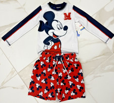 Disney Junior Mickey Mouse 2-Piece Swimsuit Set 3T UPF 50 NWT