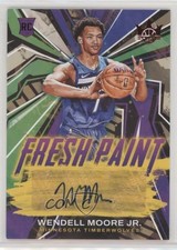 2022 Panini Court Kings Fresh Paint Ruby 72/99 Wendell Moore Jr #FP-WMM Auto 1b8