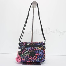 Mini Bolso Bandolera Kipling Sabian Poliéster AC8282 Rainbow Jungle $54