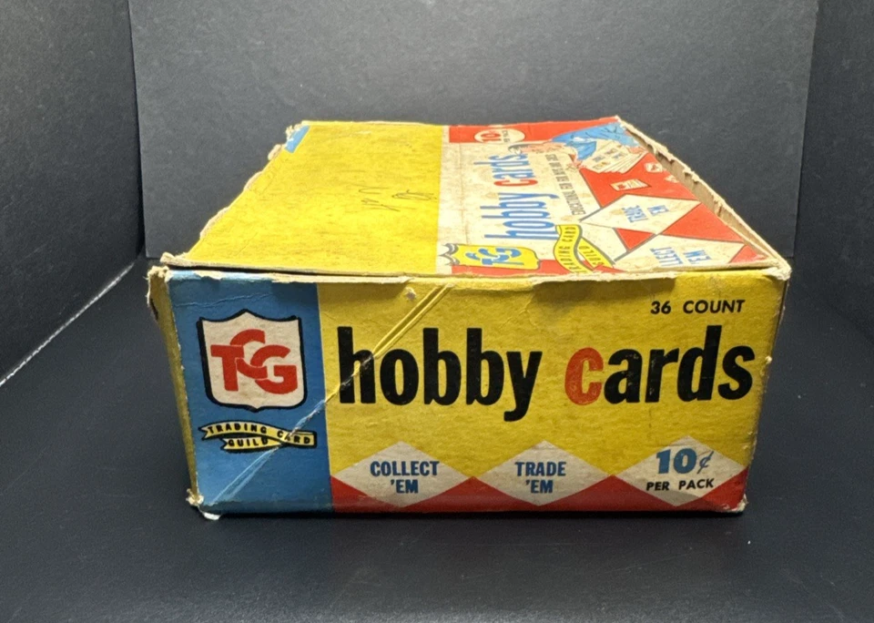 Caja de exhibición de tarjetas de pasatiempo Topps 1959 TCG estampada béisbol Foto 4 de 4