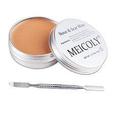 Scar Wax Kit with Spatula,SFX Scar Makeup,Fake Scar scar wax makeup,light