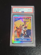 2006-07 Topps Chrome VINCE CARTER  Refractor #12  PSA 10
