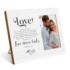 Couple Picture Frame for Anniversaries, Wedding Gift for Couples, Multi476