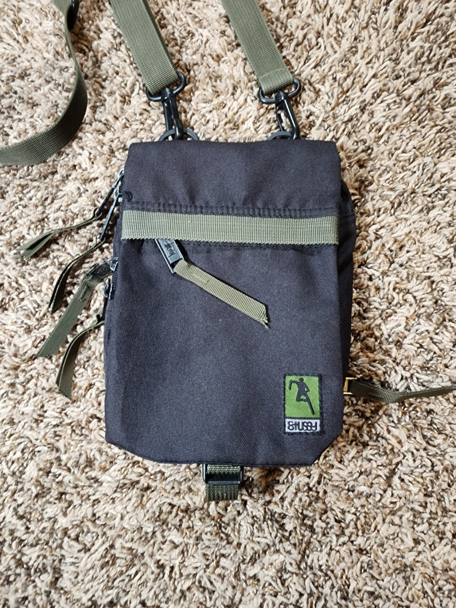 Vintage Stussy Crossbody Side Bag Canvas Pouch RARE HTF Vintage Stussy Crossbody Side Bag Canvas Pouch RARE HTF