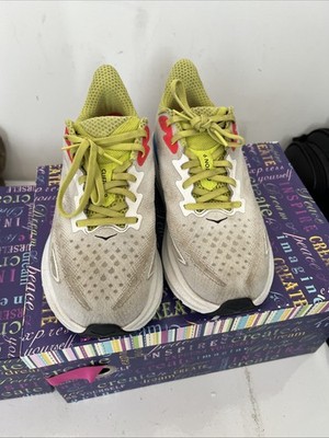 Hoka One One Clifton 9 Blanc De Blanc Virtual Blue Men s US Size 8.5 D-Pre owned