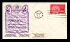 DR JIM STAMPS US UNIVERSAL POSTAL UNION 25C AIR MAIL FDC FULTON CACHET COVER