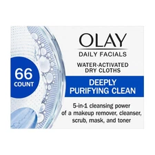 New Fragrance Free Cleansing Wipes Daily Facial Makeup Remover 66 Ct Fast Ship