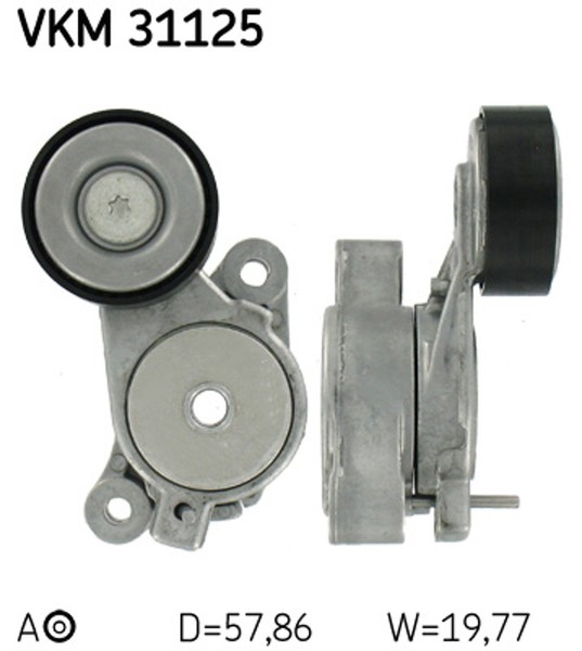 Riemenspanner Keilrippenriemen Skf Vkm 31125 FüR Seat Audi Vw Skoda 362 Polo A1-image