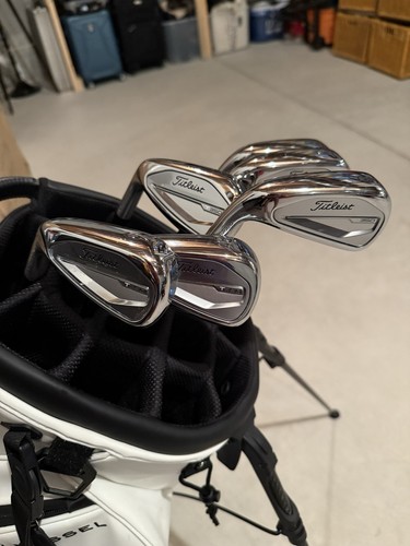 Titleist T350 3G Iron Set 5-PW, AW Graphite Regular Flex LEFT HANDED!!! Mint! - Picture 14 of 14