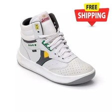 Servis Cheetah High Top Trainers White