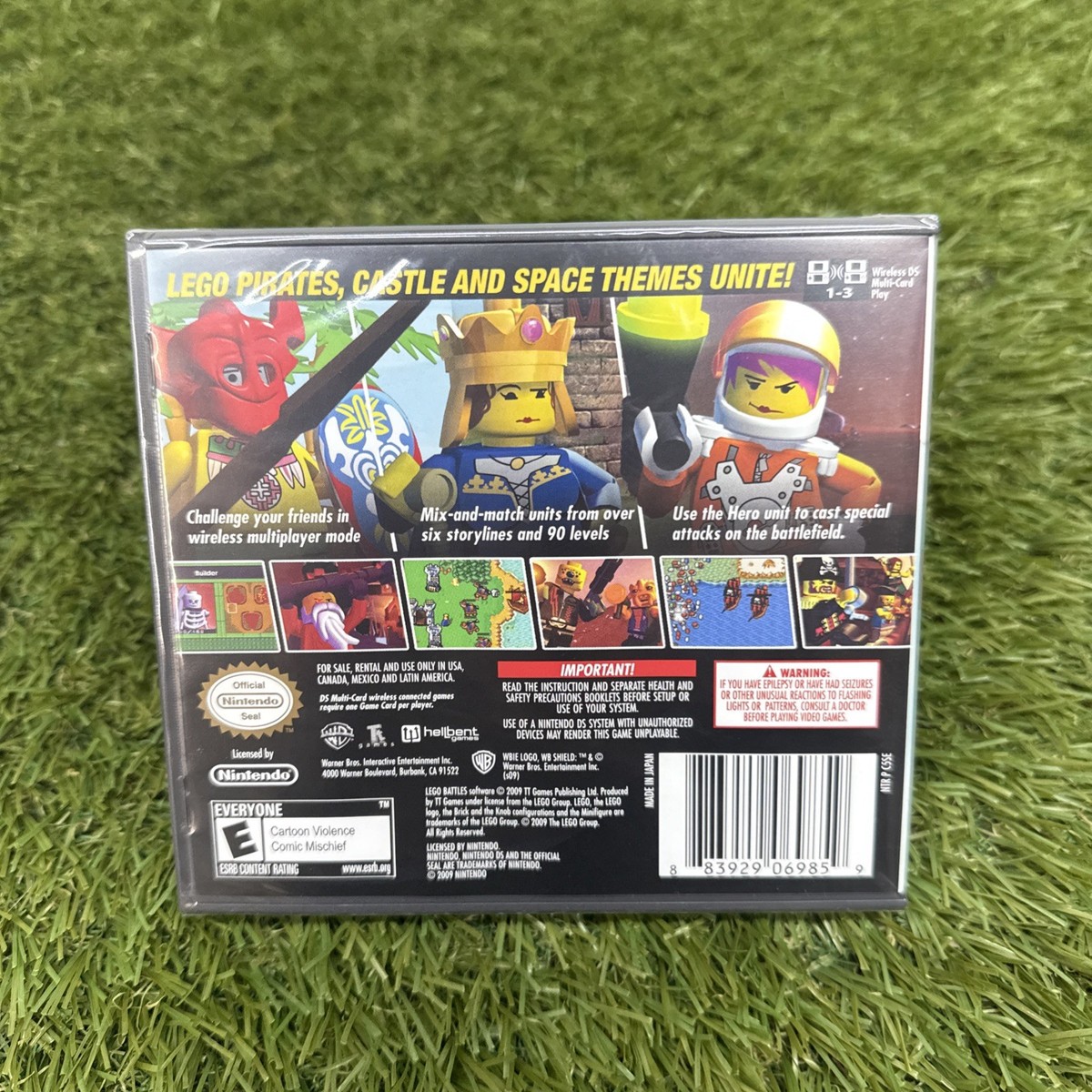 FACTORY SEALED ORIGINAL PACKAGING NEW, LEGO Battles (Nintendo DS
