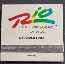 Vintage Matchbook Rio Suite Hotel Casino Las ...