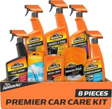 Armor All Ultimate Premier Car Care Kit 8 Pieces Includes Tire And Wheel Armor All Ultimate Premier Car Care Kit 8 Pieces Includes Tire And Wheel