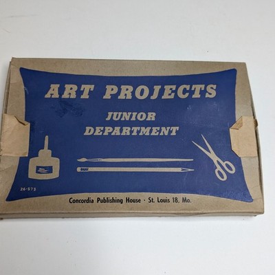1957 VBS Junior Department Art Projects Craft Kit Concordia Publishing St Louis