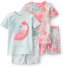 Carter's Girls' Tight Fit Cotton Pajama Set