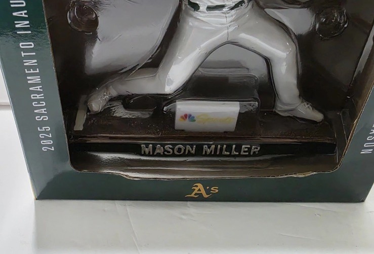 Maillot Dédicacé Mason Miller – Oakland A's, Authentifié Beckett (BAS), Original