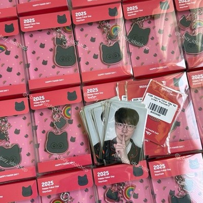 AUTHENTIC] T1 FAKER GUMAYUSI DORAN KERIA ONER BIRTHDAY KEYRING SET