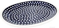 Bunzlauer Keramik Servierplatte Wurstplatte KäSeplatte 34X26,7X2,8 Cm Dekor 42