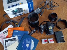 SONY Cyber-shot DSC-H50 15x Optical Zoom With Box Carl Zeiss Lens From Japan