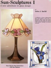 Sun Sculptures 1 - Debra VanTol Szablony Wzór do sztuki szkła Tiffany w 3D