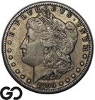 1899-S Morgan Silver Dollar Coin, Better Date, XF+