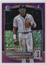 2025 Bowman Chrome Prospects Fuchsia Shimmer Refractor /199 Nestor Miranda 19n6