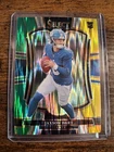 2025 Select Jaxson Dart Green And Yellow Shock Prizm RC No.193 Premier Level