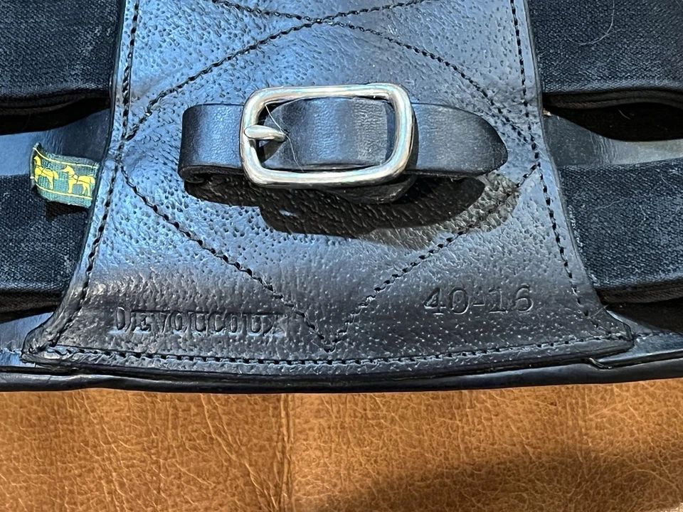 Circunferencia monoflap Devoucoux 40-16 negra Foto 2 de 3