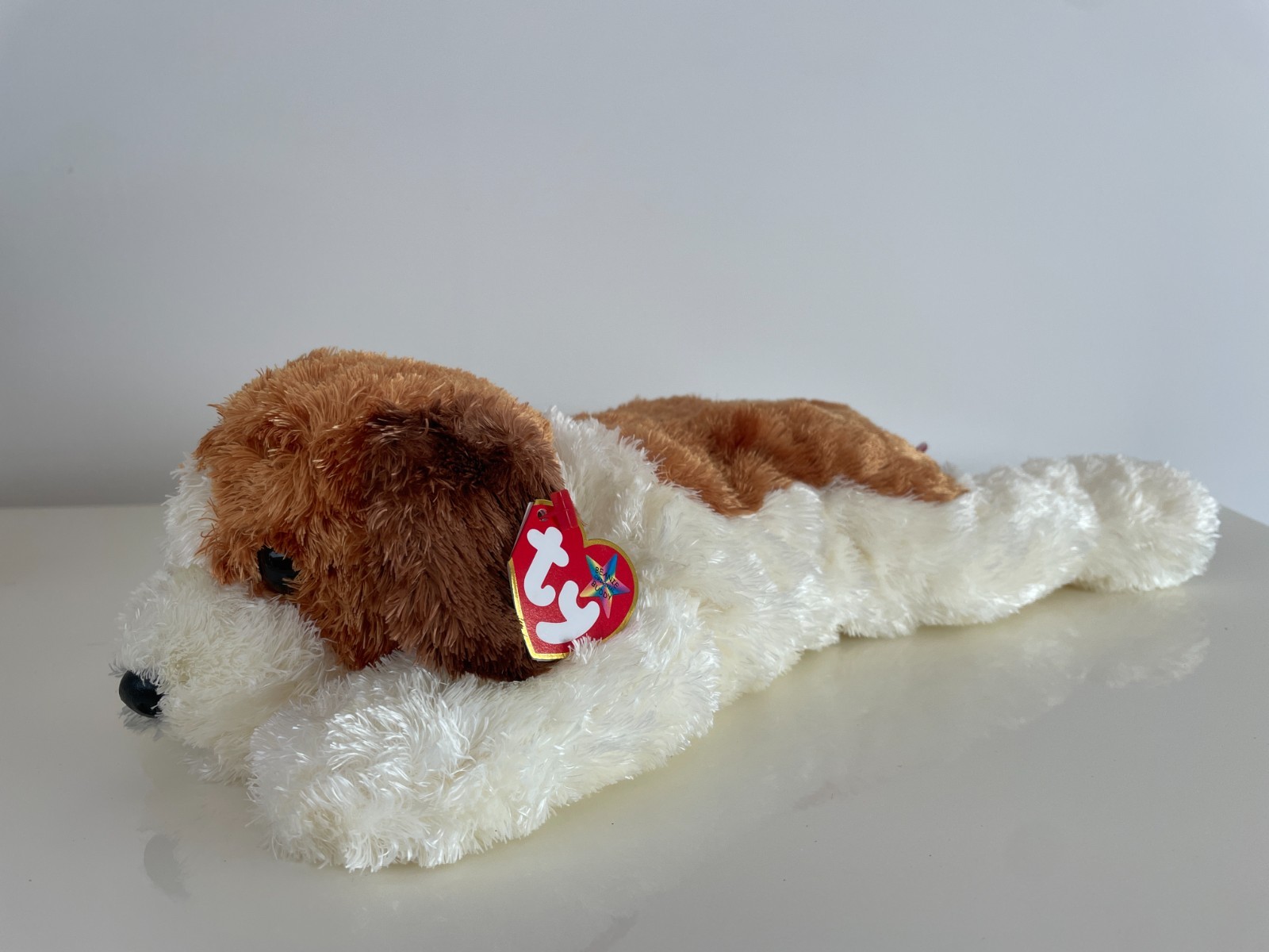TY Beanie Buddy Sampson Dog 09710 12"" LONG ****NEW