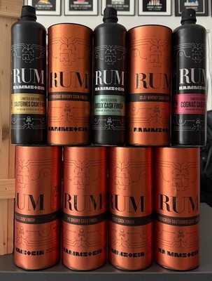 Rammstein Rum - Ltd Edition ´s - NEU  - 9 verschiedene - Komplett - ungeöffnet