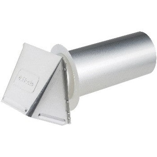 DEFLECTO DAVHA4/12 4" Aluminum Vent Hood