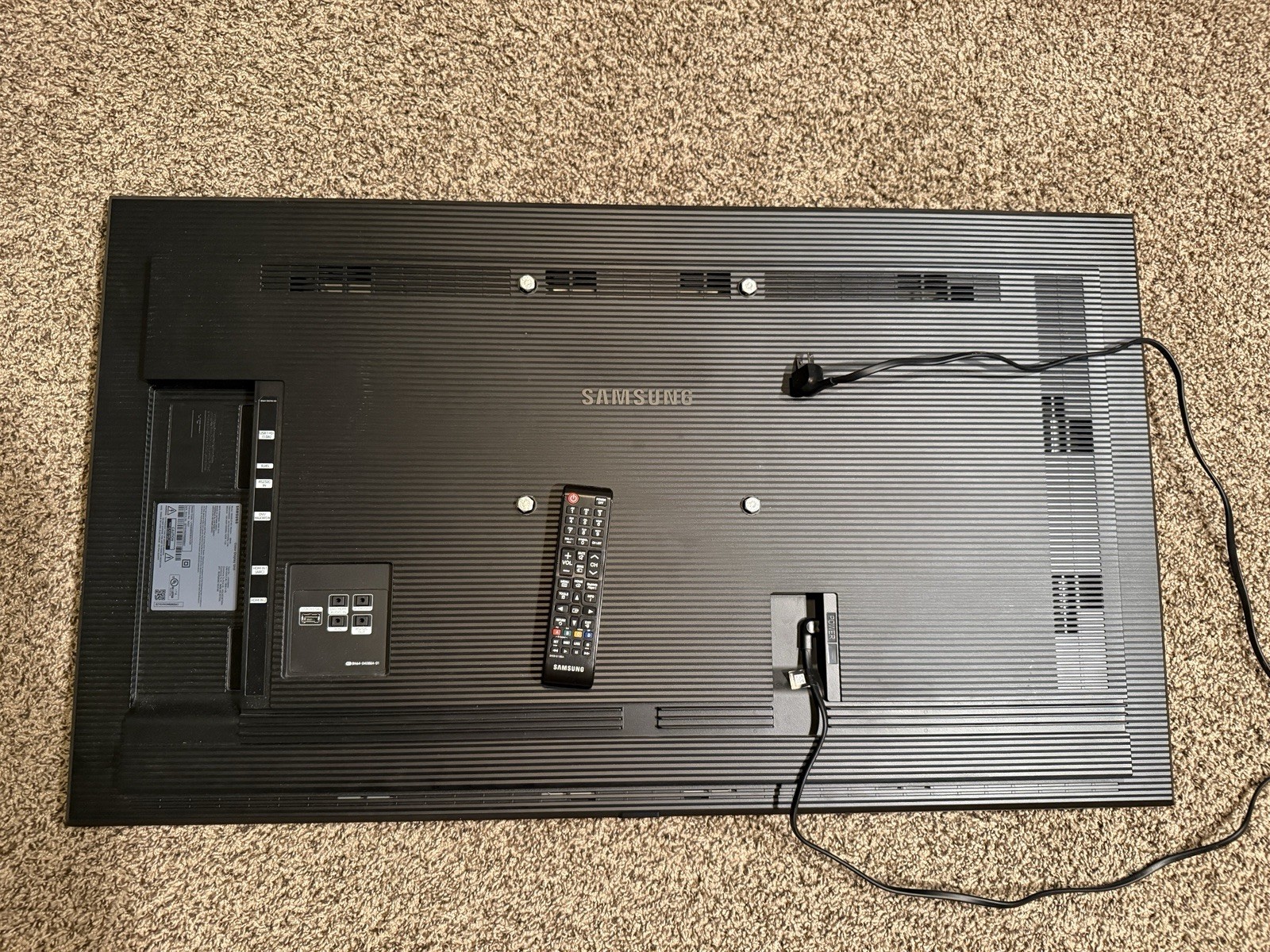 Samsung 43" Commercial LCD Digital Signage Display 4K UHD HDR 60Hz QB43R